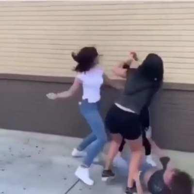 She Got Spartan Kicked😭😭