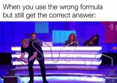 He still managed to get to the other side