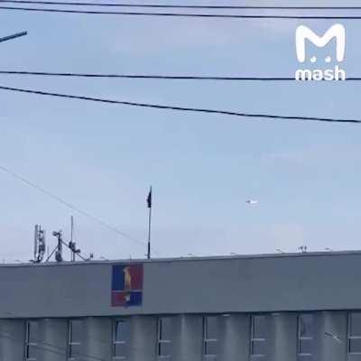 Russian MIG-31 fell in Monchegorsk, Russia.