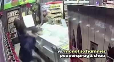 Hammer Vs Pepper Spray