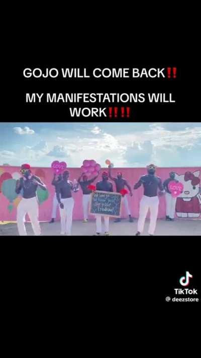 Gojo will come back!