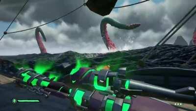 We were explaining the kraken and megalodon to a newer player. Moments later.