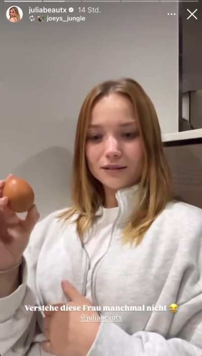 Es erinnert sie eben so stark an Rewi …. 🤷🏼‍♂️