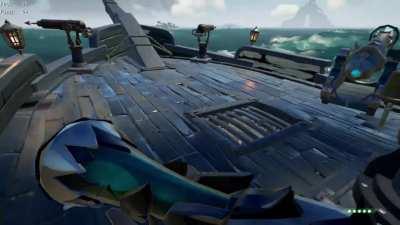 Left side cannon disappeared at the start of an hg battle