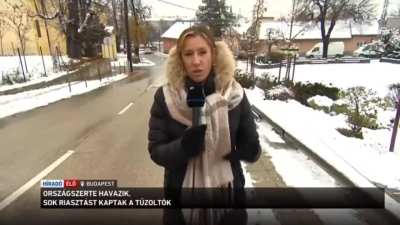 A köztévén nyári gumit ajánlanak hóesés idejére