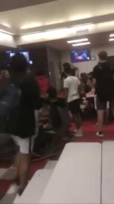 Still from my school the skinny one went to jail for pushing one of the dens to the ground