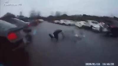 A quick thinking man helped to stop a shoplifting suspect at Georgia Walmart.