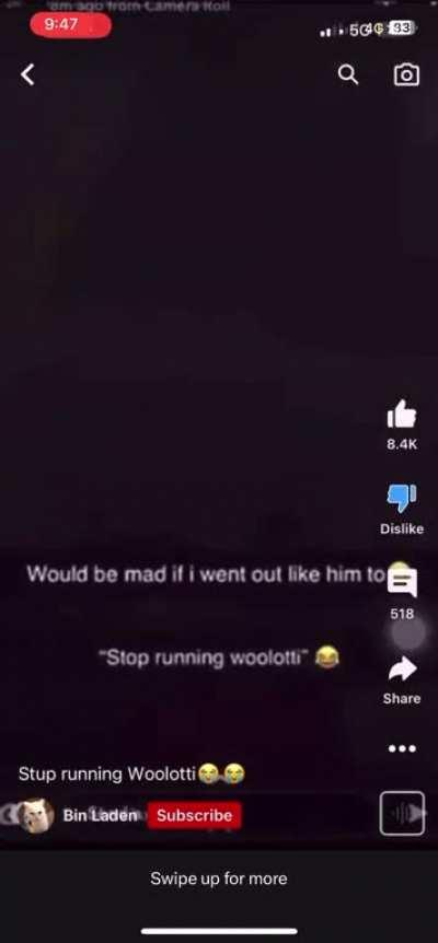 Woo lotti video. Only video I could find 