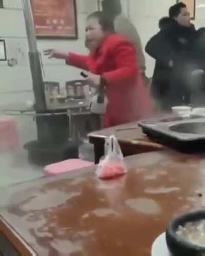 Let the guy eat in peace