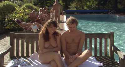 Olivia Colman & Robert Webb - Confetti (UK2006) - A naturist couple, Joanna & Michael, intend to hold their wedding entirely naked (1/2 - interview)