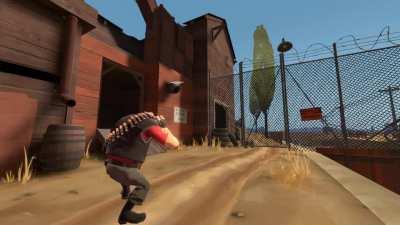 Heavy laugh taunt be like: