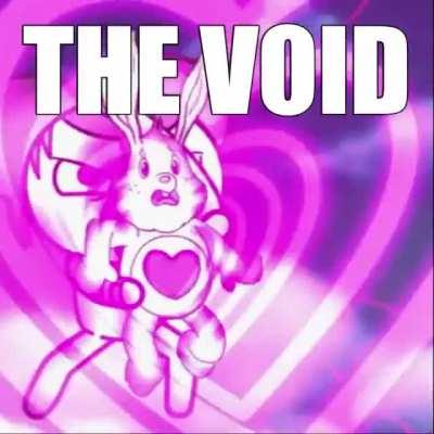 Entering the void be like