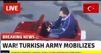 Turkroach army be like