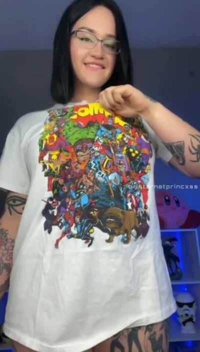 I hope my boobs make you smile today :)