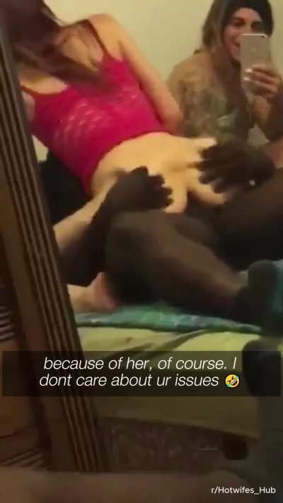 Sharing black boyfriend with a friend - [Part 1 - full on discord!]