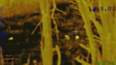 The work of one of the best Ukrainian snipers of the unit “Sniper Group E40” Torets'k Mission