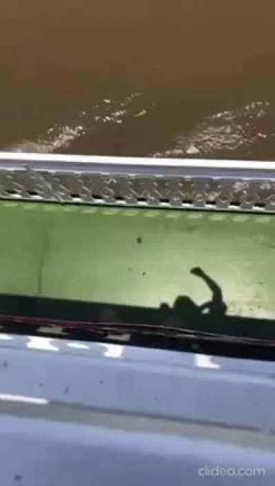 These strangers playing a wholesome game with eachother