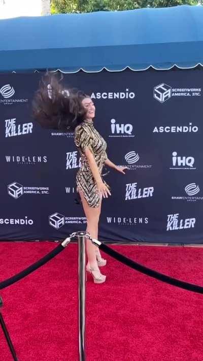 Kip-up on Red Carpet