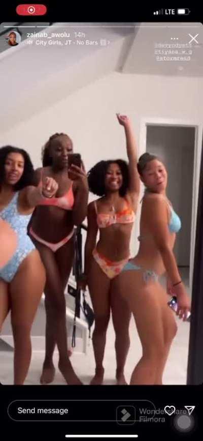 Storm throwing it back 