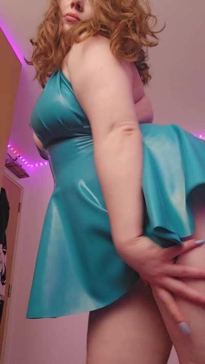 Dancing around in my new latex!