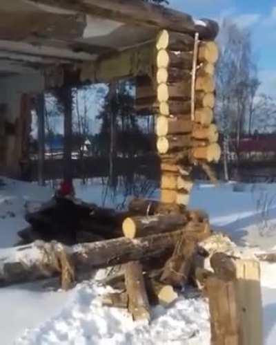 Broken wall, broken roof, & broken bones