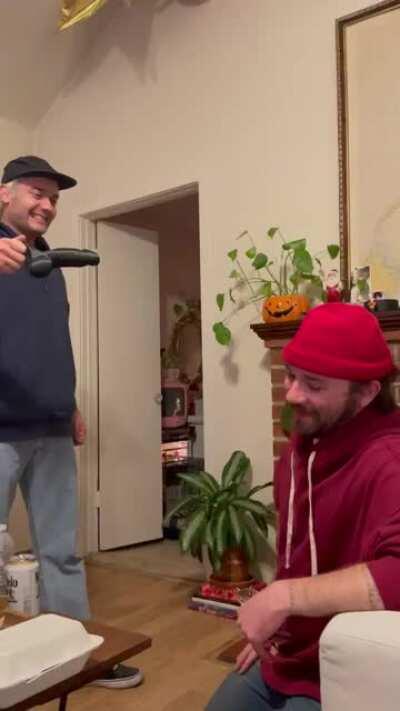 HMB while I close my eyes and have a stiff drink.