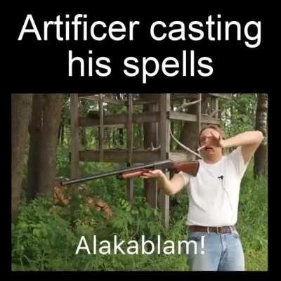 When Your Artificer Starts Role Playing