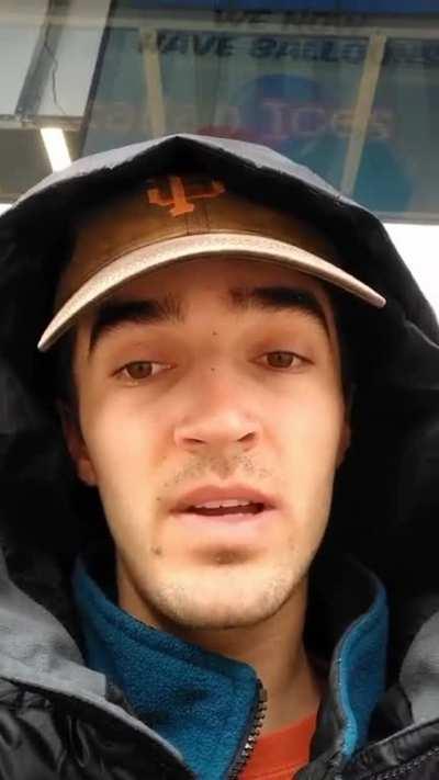 Deranged flower shop fella