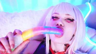 Drooling all over it