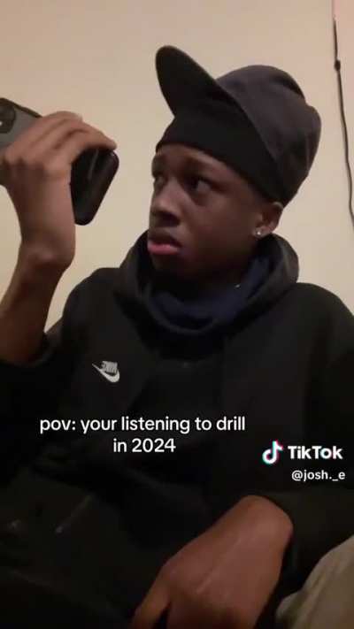 Tryna listen to UK drill in 2024 be like