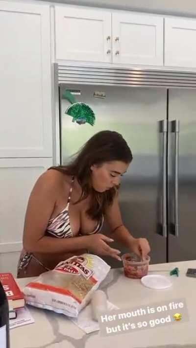 Chips, salsa, and titties