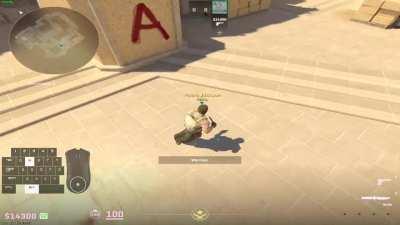 I made a michael jackson cfg so you can michael jackson peek with any keyboard. (cfg in comments)