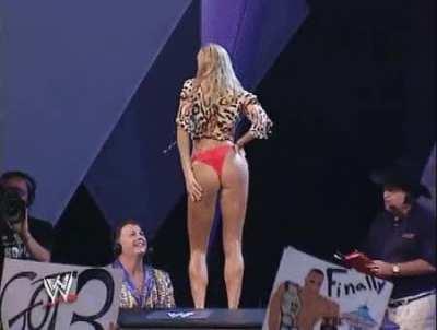 Stacy Keibler&lsquo;s buns are just perfect