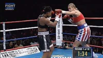 Female Tyson: Ann Wolfe DROPS 6’6 Opponent with a Devastating Right Hook