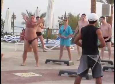 [128/128] I'm Sexy And I Show It (LMFAO, really bad aerobics class)