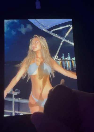 Rachie Love Cum Tribute - Part 1 (Video)