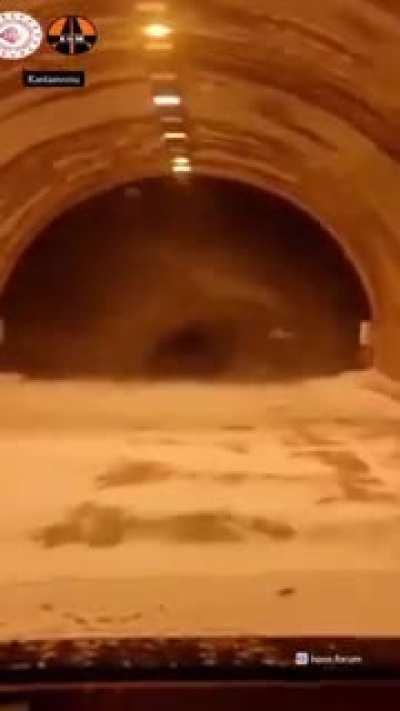 a tunnel for a new dimension