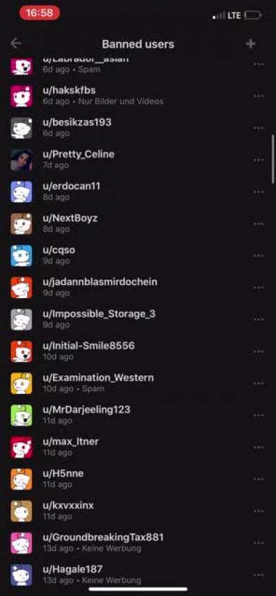 „Wer will schreiben“ wird ohne Vorwarnung gebannt!