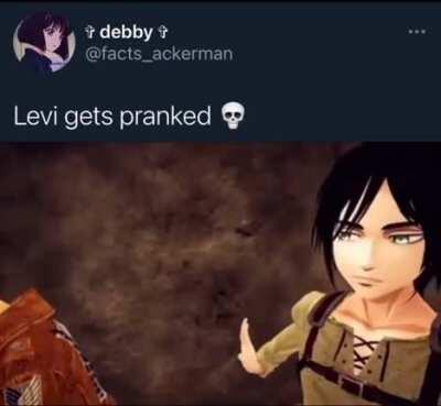 Moment before disaster...