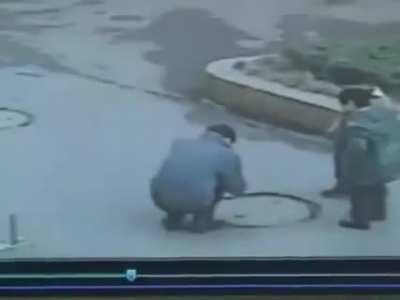 Another sewer/cigarette combo