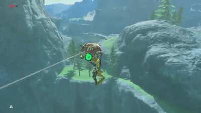 Alternate fast travel to Zora's Domain lol