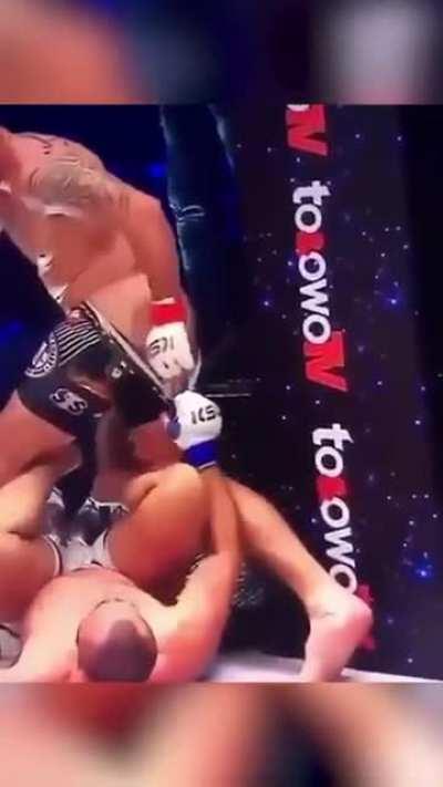 When I watch mma with my parents