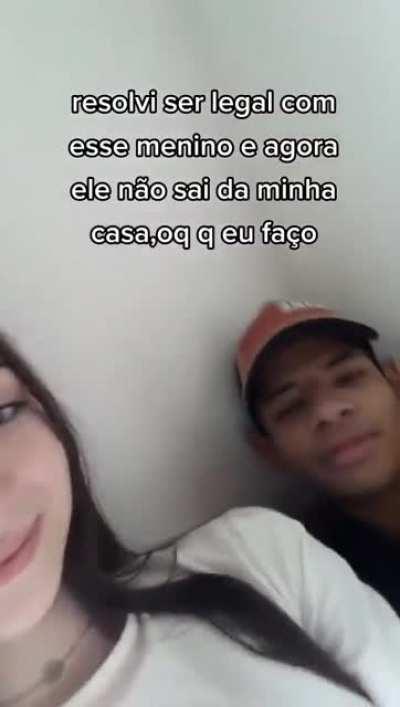 Muquinha olha eu e minha namorada