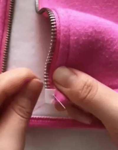 How to fix a broken zipper