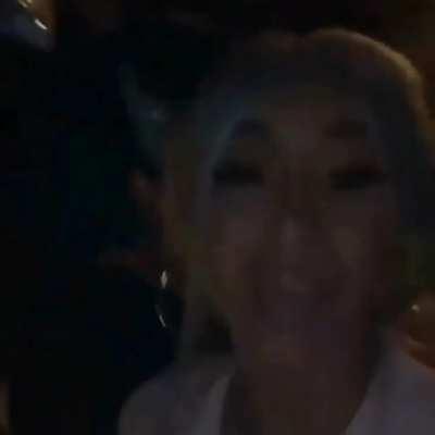 Cardi B Tongue Action