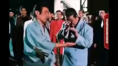 the samurai is super skilled