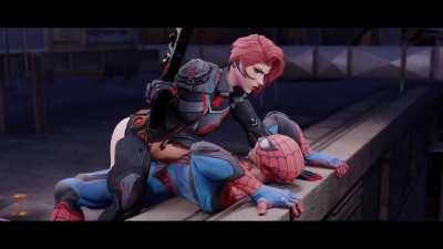 Black Widow & Spiderman [Marvel Rivals] (Seeker77)