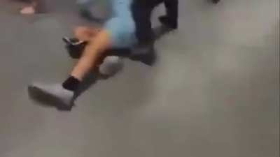 Spectacular Police Fight and Aftermath