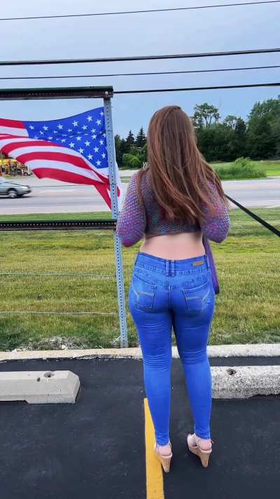 I like to pay back to our country on my dog walks each day 