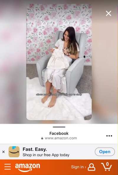 She’s got lovely feet. 